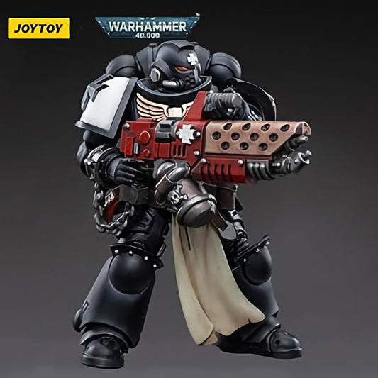 Joy Toy - Warhammer 40K - Black Templars - Primaris Initiate Brother Raemont (12cm)