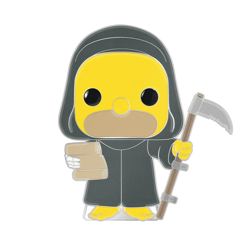 Funko Pop! Pin: 16 - The Simpsons- Treehouse of Horror - Grim Reaper Homer