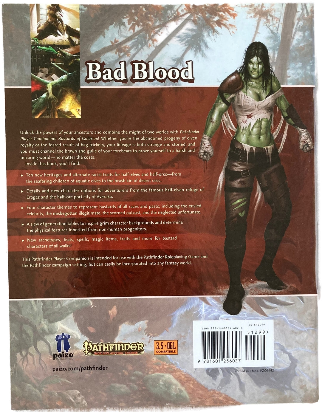 Paizo - Pathfinder RPG - Player Companion: Bastards of Golarion (2014)