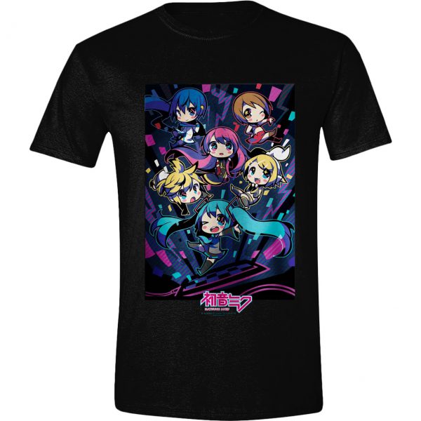 Gildan - Hatsune Miku – Kawaii Gang T-Shirt - Black