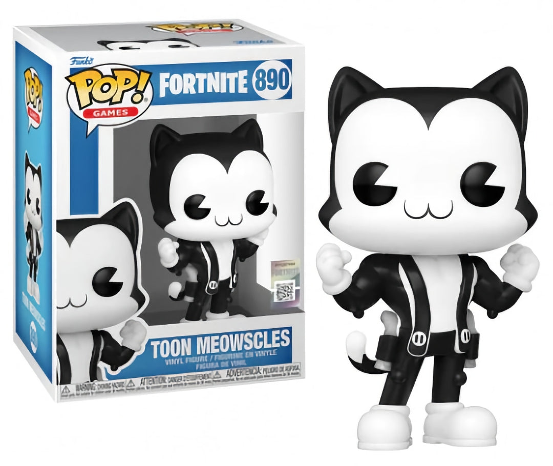 Funko Pop! Games 890 - Fortnite - Toon Meowscles (2023)