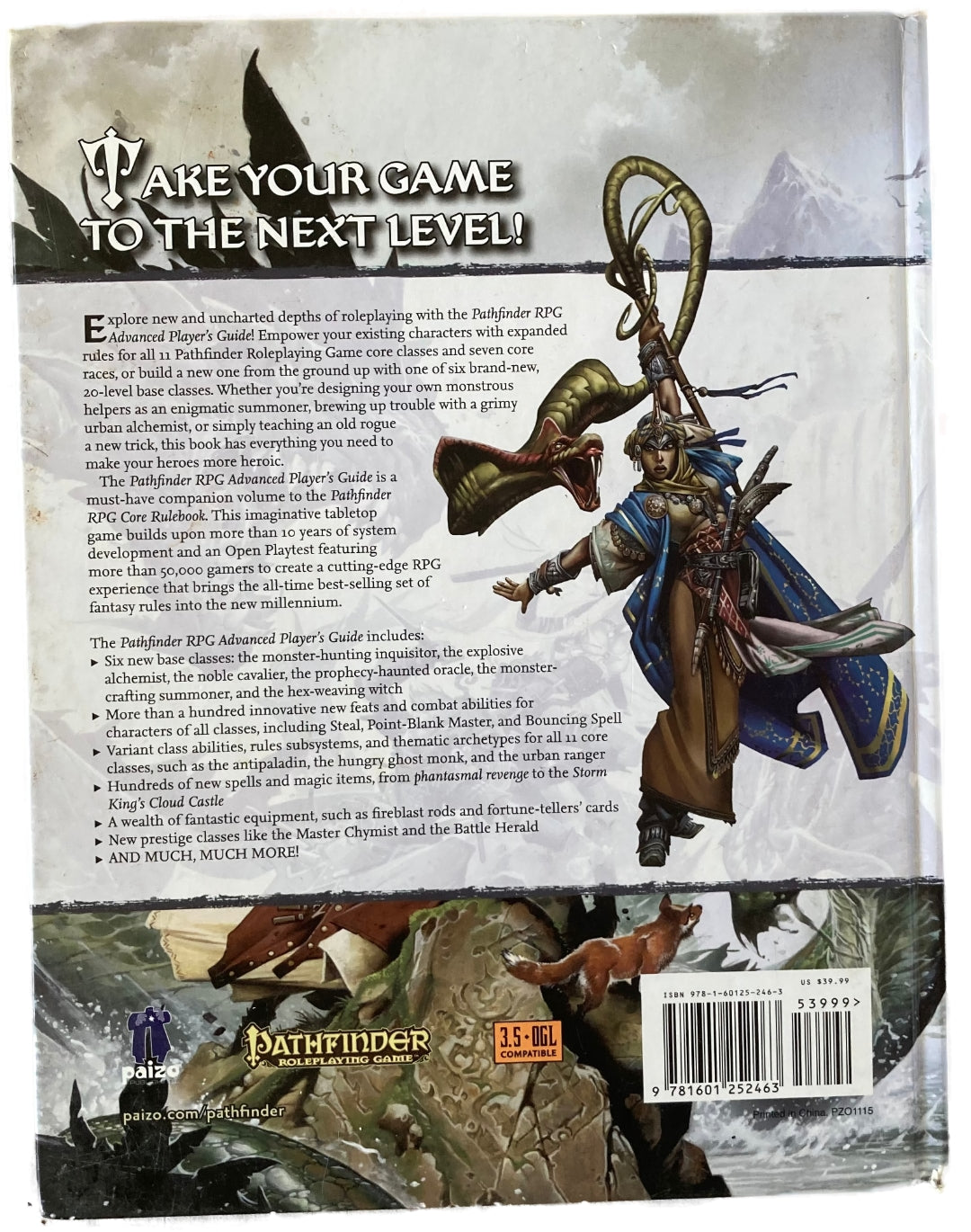 Paizo - Pathfinder RPG - Advanced Players Guide (Second Printing 2010)