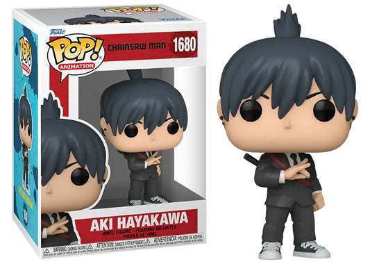 Funko Pop! Animation: 1680 - Chainsaw Man - Aki Hayakawa (2024)