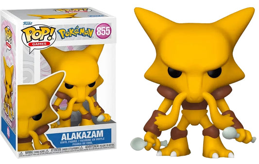 Funko Pop! Games 855 - Pokemon - Alakazam (2021) EMEA