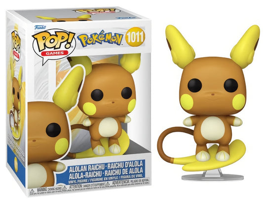 Funko Pop! Games: 1011 - Pokemon - Raichu (Alolan) (2024)