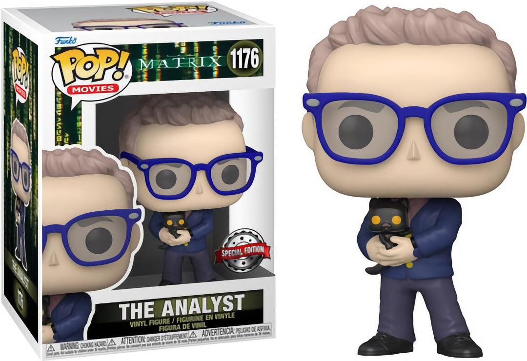 Funko Pop! Movies: 1176 - The Matrix - The Analyst (2022)