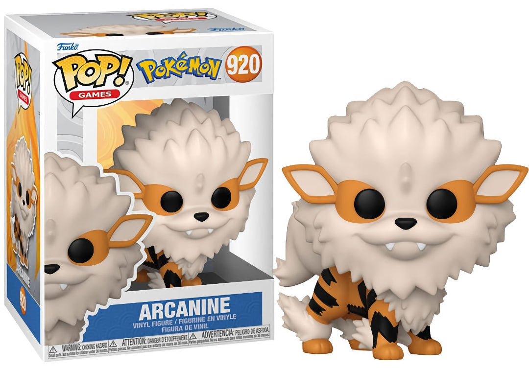 Funko Pop! Games 920 - Pokemon - Arcanine (2023)