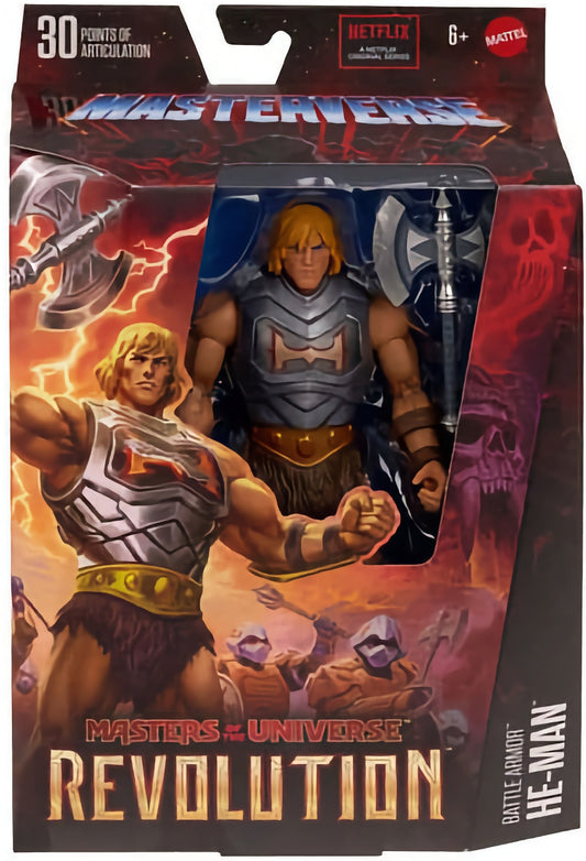 Mattel Masterverse - Masters Of The Universe - (2024) - Battle Armor He-Man (Revolution)