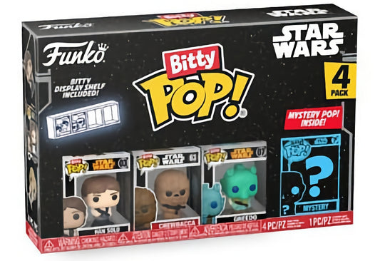 Funko Bitty Pop! Star Wars - Han, Chewbacca, Greedo plus een Mystery Pop! (2023)