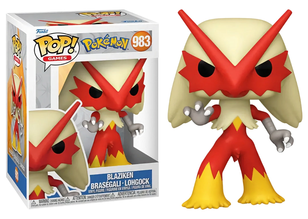 Funko Pop! Games 983 - Pokemon - Blaziken (2024) EMEA