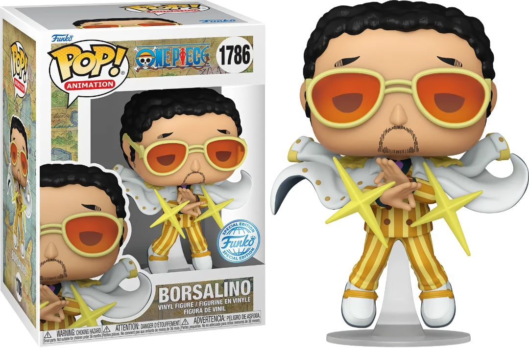 Funko Pop! Animation: 1786 - One Piece - Borsalino (Admiral Kizaru) Special Edition