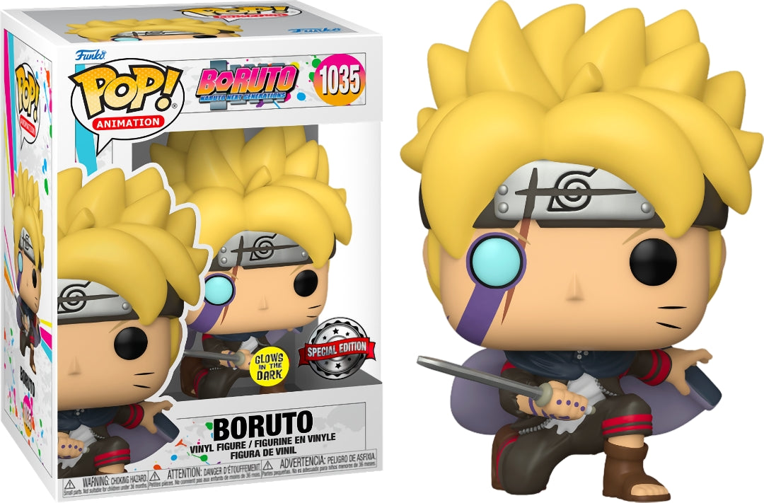 Funko Pop! Animation: 1035 - Boruto Naruto Next Generation - Boruto (GITD) 2021 Special Edition