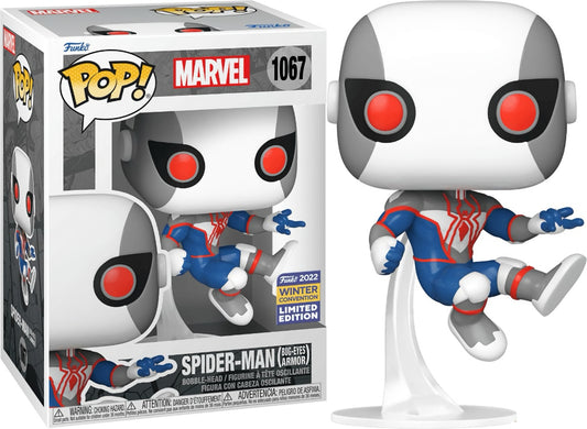 Funko Pop! Marvel: 1067 - Marvel - Spider-man (Bug-Eyes Armor) (2022) Winter Convention