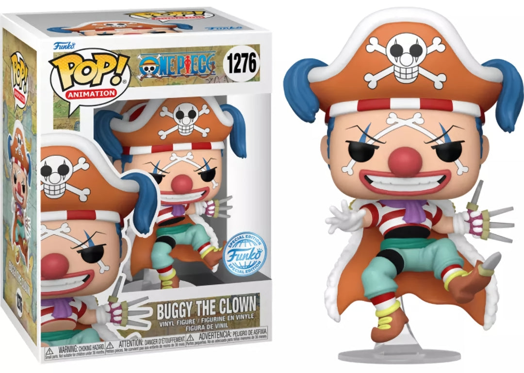 Funko Pop! Animation: 1276 - One Piece - Buggy The Clown (2023) Special Edition