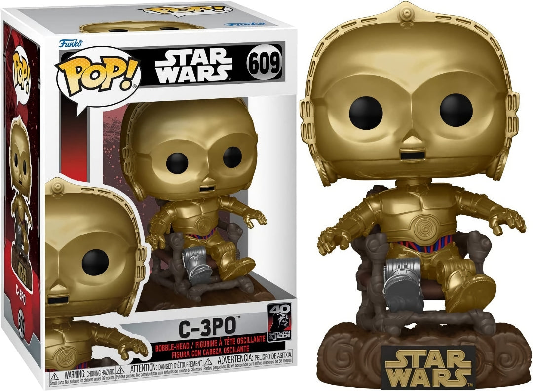 Funko Pop! Star Wars 609 - Return Of the Jedi 40 Years - C-3PO (2023)
