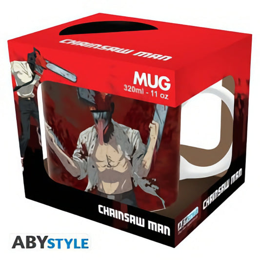 Abystyle  - Chainsaw Man -  Koffie Mok 320ml - Chainsaw Man