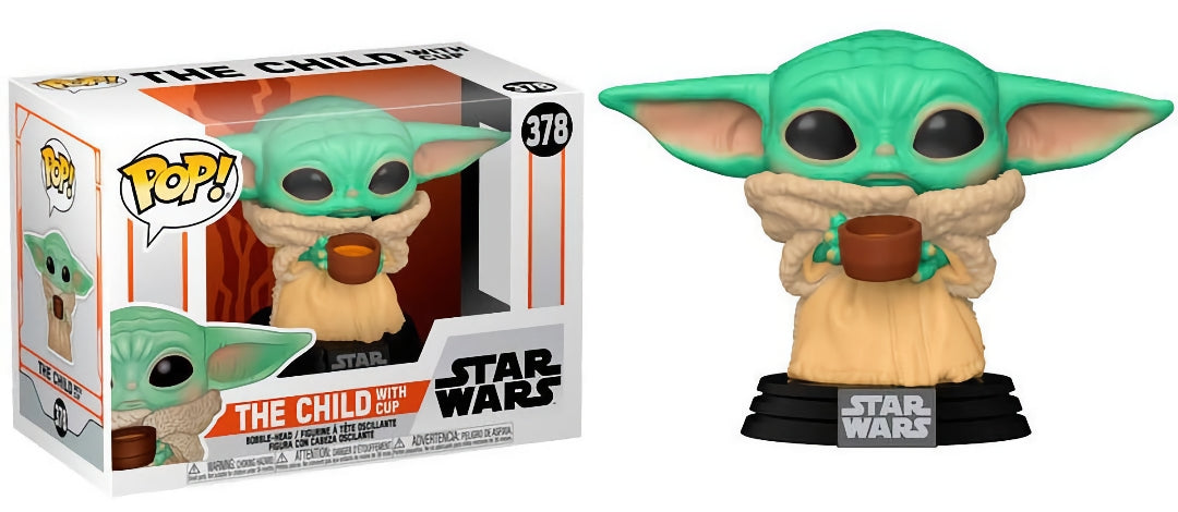 Funko Pop! Star Wars 378 - The Mandalorian - The Child With Cup (2020)