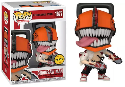 Funko Pop! Animation: 1677 - Chainsaw Man - Chainsaw Man (2024) CHASE