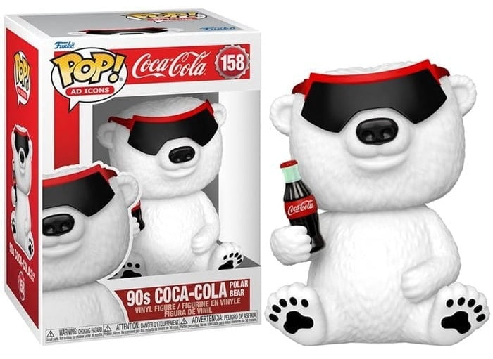 Funko Pop! Ad Icons 158 - Coca Cola - 90's Coca-Cola Polar Bear (2022)