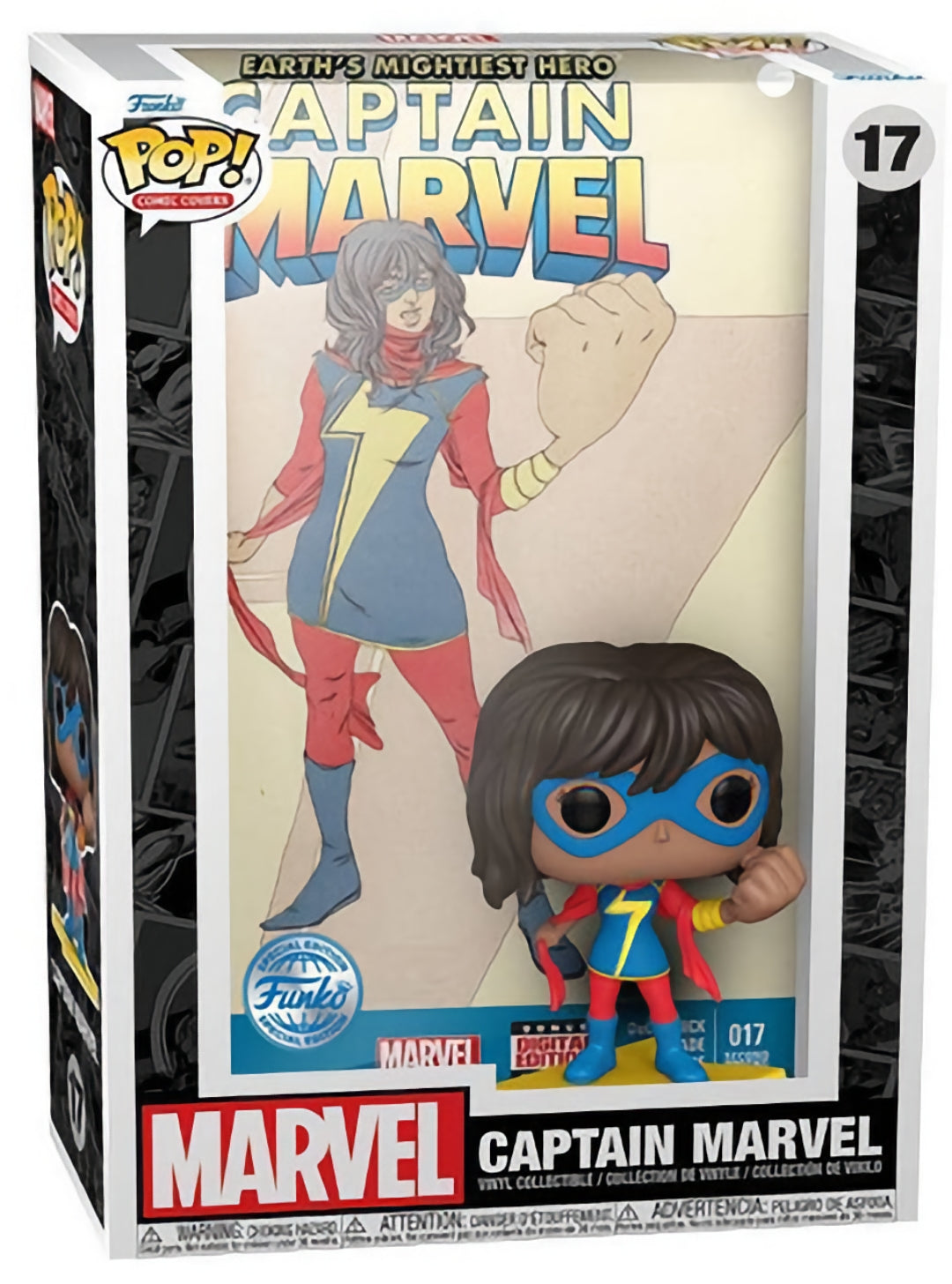 Funko Pop! Comic Covers 17 - Marvel - Captain Marvel (Kamala Khan) (2022) Special Edition