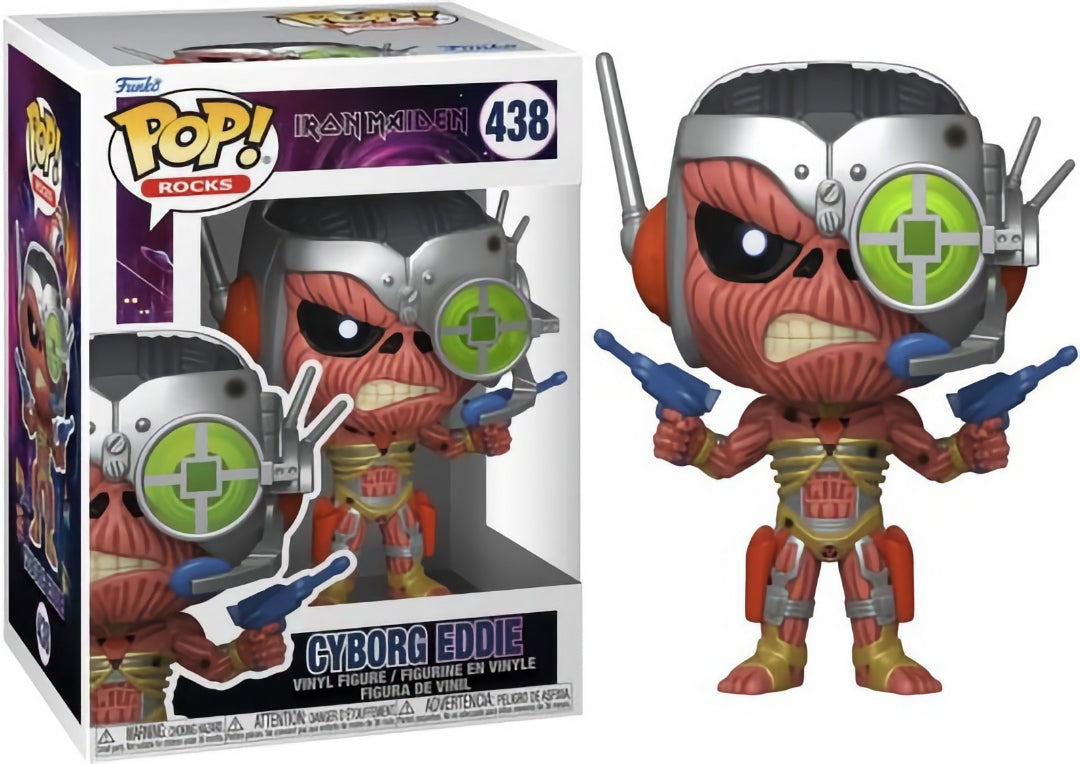 Funko Pop! Rocks 438 - Iron Maiden - Cyborg Eddie (2024)