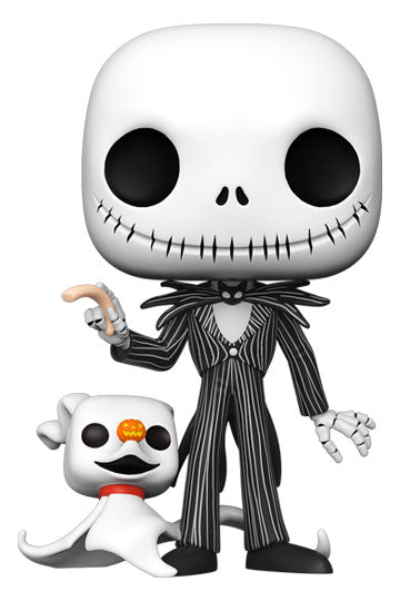 Funko Pop! 809 Disney - Nightmare Before Christmas - Jack Skellington with Zero (JUMBO Pop!)
