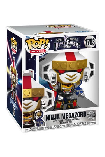 Funko Pop! Movies: 1783 - Mighty Morphin Power Rangers - Ninja Megazord (2025) Super Sized