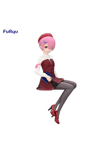 Furyu - Re:Zero Starting Life in Another World - Noodle Stopper - Ram (Book Girl Ver. 14 cm)