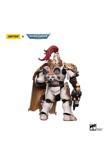 Joy Toy - Warhammer 40K - Adeptus Custodes Solar Watch - Custodian Guard with Sentinel Blade and Praesidium Shield (12cm)