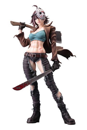 Kotobukiya - Freddy vs. Jason Bishoujo 1/7 Statue - Jason Voorhees (2nd Edition 24 cm)