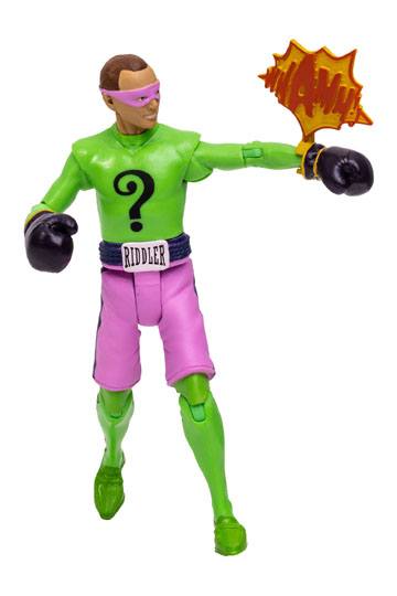 McFarlane Toys - Retro Action Figure - Batman Classic - The Riddler in Boxing Gloves (15cm)