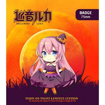 POPbuddies - Hatsune Miku - Pin Bagde - Megurine Luka (Halloween Limited Edition)