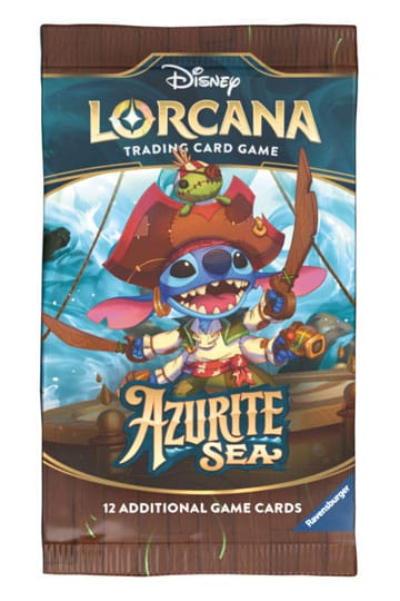 Ravensburger - Disney Lorcana TCG - Azurite Sea - Booster Box (24 Boosters)