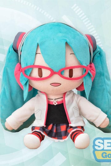 Sega Goods - Hatsune Miku: Project DIVA Arcade Future Tone - Fuwa Petit Plush - Hatsune Miku Natural L (30cm)
