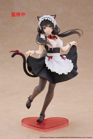 Taito Prize - Date A Live IV - Coreful - Tokisaki Kurumi (Cat Ear Maid Ver. 18cm)
