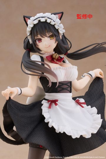 Taito Prize - Date A Live IV - Coreful - Tokisaki Kurumi (Cat Ear Maid Ver. 18cm)