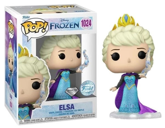 Funko Pop! Disney 1024 - Frozen - Elsa (2022) DIAMOND Collection