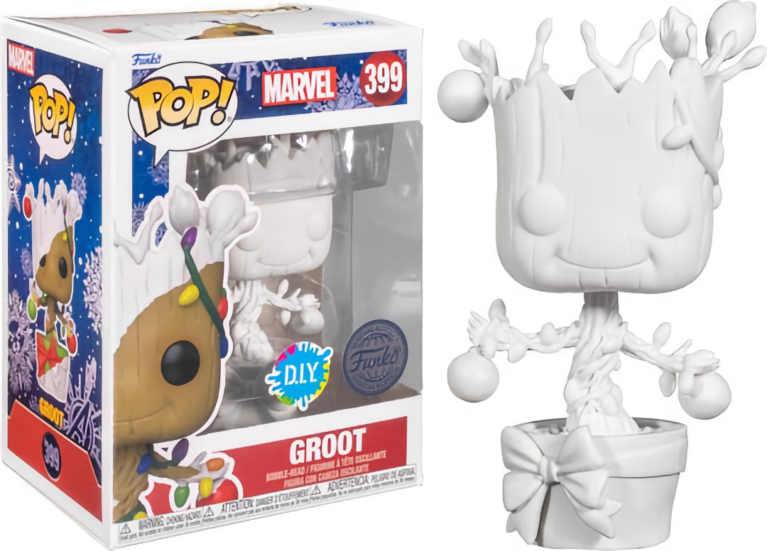Funko Pop! Marvel 399 - Holiday Special - Groot (D.I.Y.) (2022) Special Edition
