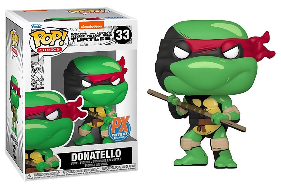 Funko Pop! Comics 033 - Teenage Mutant Ninja Turtles - Donatello (2021) Exclusive