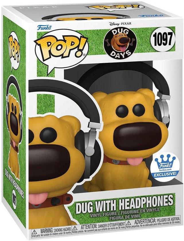 Funko Pop! Disney 1097 - Dug Days - Dug with Headphones (2021) Exclusive