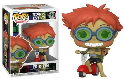 Funko Pop! Animation: 1215 - Cowboy Bebop - Ed & Ein (2022) VAULTED