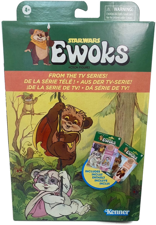 Hasbro - Star Wars Vintage Collection - Ewoks - Action Figure 2 Pack - Wicket W Warrick & Kneesaa (2023)