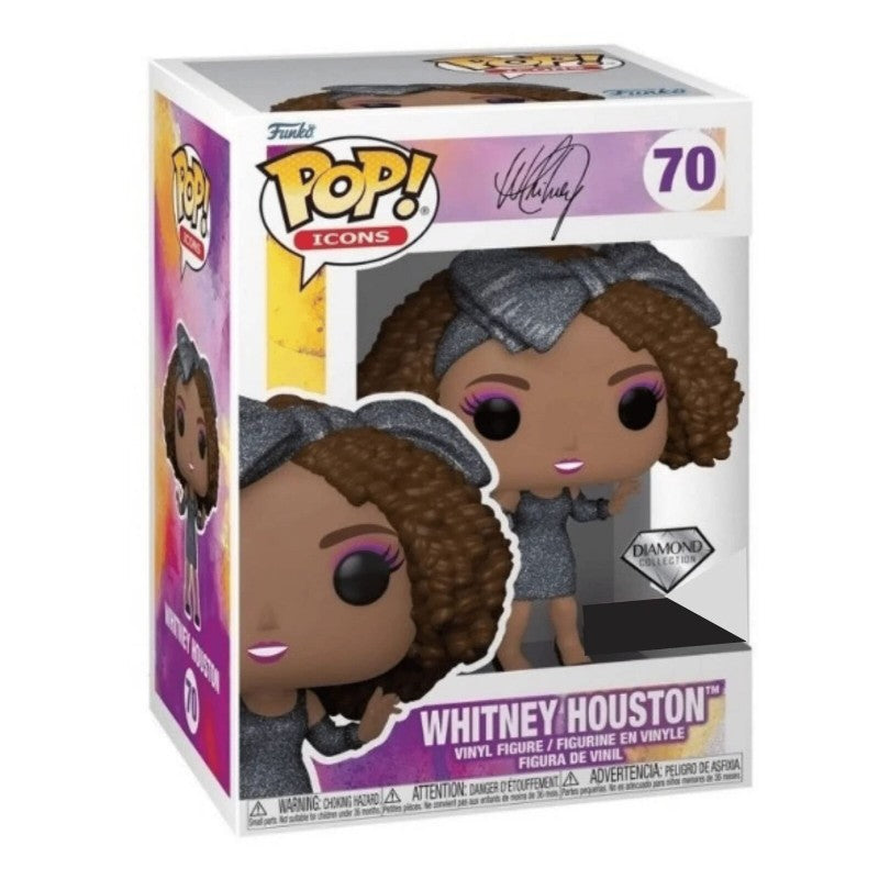 Funko Pop! Icons 070 - Whitney Houston - Whitney Houston (How Will I Know) (2022) Diamond Exclusive