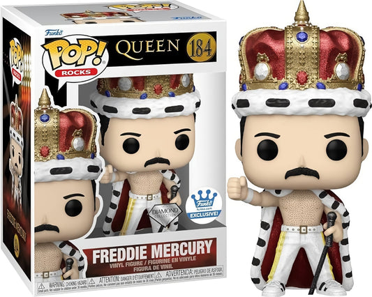 Funko Pop! Rocks 184 - Queen - Freddie Mercury (Diamond Glitter) (2022)
