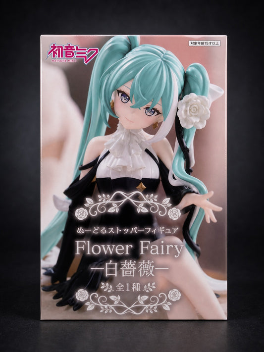 FRYU50751 - Hatsune Miku Flower Fairy White Rose packaged Ramon studio photo