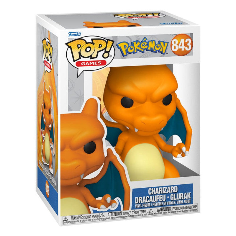 Funko Pop! Games 843 - Pokemon - Charizard (EMEA) (2021)