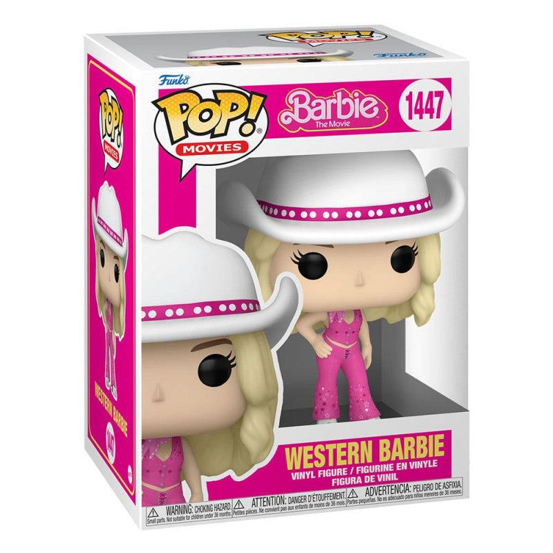 Funko Pop! Movies: 1447 - Barbie The Movie  - Western Barbie (2023)