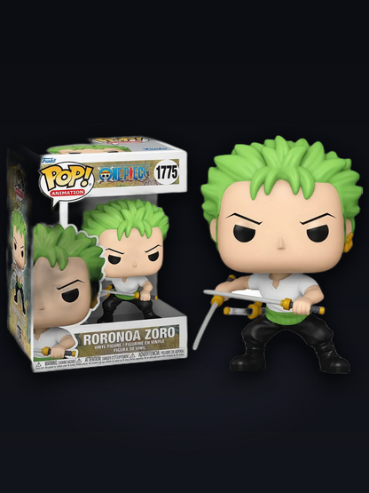 Funko Pop! Animation: 1775 - One Piece - Roronoa Zoro (2024) figure dark 3:4 SVV One Piece collection product photo
