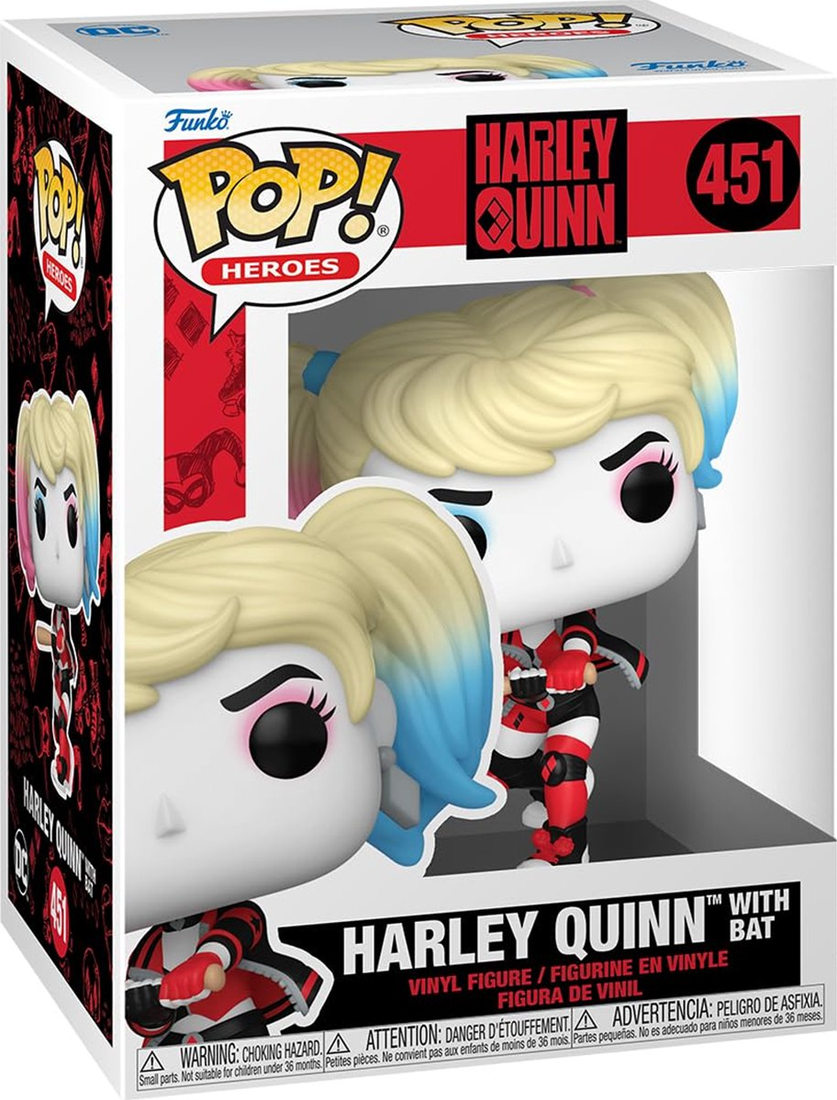 Funko Pop! Heroes 451 - Harley Quinn - Harley Quinn with Bat (2023)