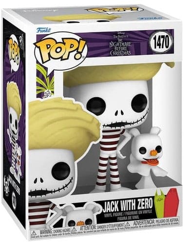 Funko Pop! Disney 1470 - Nightmare Before Christmas - Jack With Zero (2024)